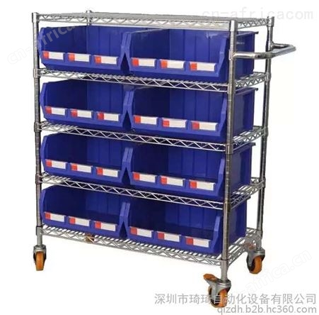 深圳琦琦自动化设备专业生产各类料盘车 工厂车间零件储存车 单层多层客户定制储存车 十多年老 欢迎广大客户来电订购