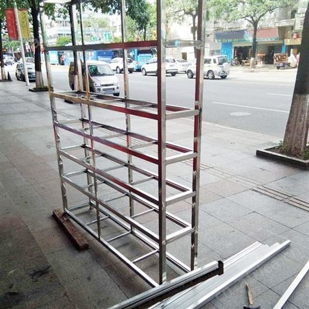 食品厂不锈钢货架 商洛市洁净室不锈钢货架供应