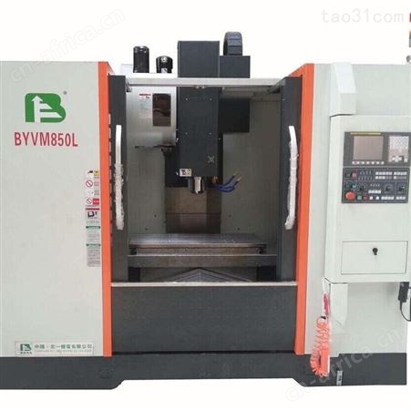 日本发那科系统机械臂式立式三轴线轨BYVM850L数控加工中心