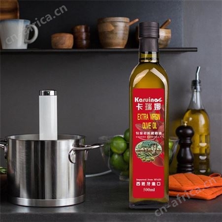 卡瑞娜特级初榨橄榄油 橄榄油礼盒 团购橄榄油 500ml*2精装礼盒