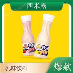 西米露草莓黄桃味乳酸菌饮品420ml乳味饮料果粒奶
