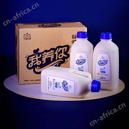 我养你发酵型酸奶饮料1L*6瓶益生元促进肠道吸收