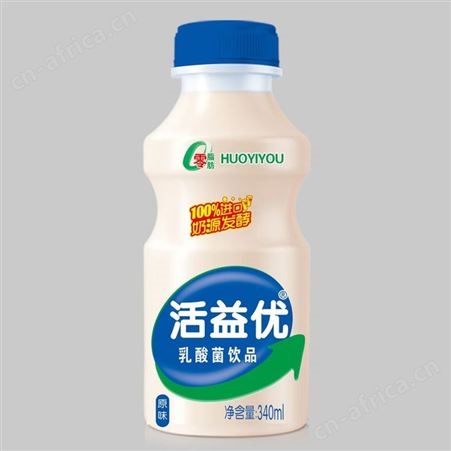 原味乳酸菌风味饮品340ml乳味饮品整箱销售商超渠道
