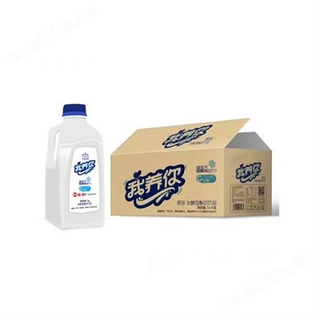 我养你发酵型酸奶饮料1L*6瓶益生元促进肠道吸收