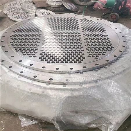 不锈钢304筛孔管板 折流板 换热器 冷凝器管板 压力容器法兰Q345R