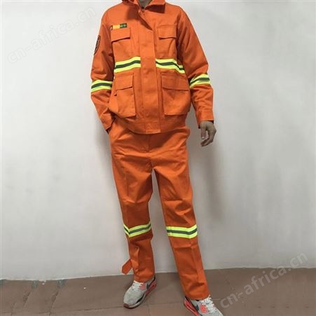 高亮耐高温耐水洗防火阻燃服夹克式设计口袋用塔扣式扣合设计继开