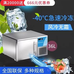 烘焙速冻柜 水饺海鲜肉超低温速 冻冷柜 冷冻柜 急冻柜