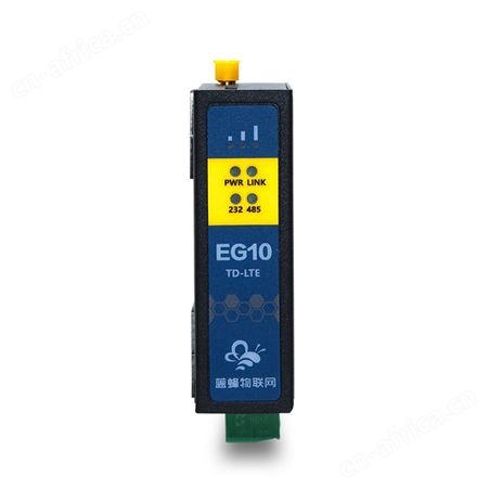 蓝蜂边缘计算PLC远程控制网关数据采集4G模块远程下载云监控EG10
