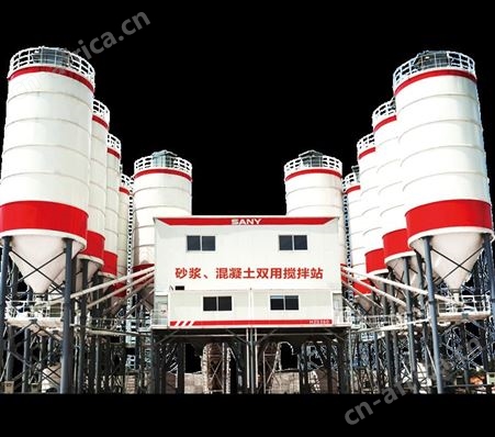 供应三一 SZS3000LX 砂浆/混凝土双用搅拌站 商砼
