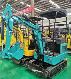 小挖机20型 大棚果园用土地翻新挖沟微型挖掘机
