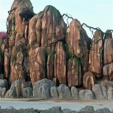 南宁GRC塑石假山公司