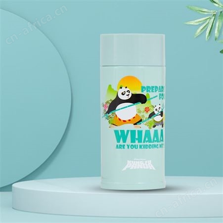 影业 功夫熊猫竹乐园随身真空杯 ABH010022 影业总代理商