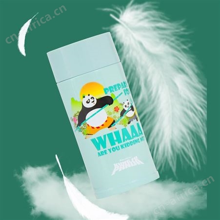 影业 功夫熊猫竹乐园随身真空杯 ABH010022 影业总代理商