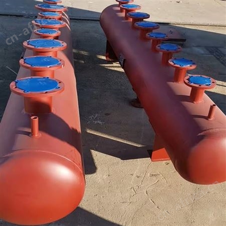 富斯特 集分水器 空调集水设备 无缝管烤漆分水器 定制