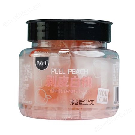 优壹佳剥皮果汁软糖混合口味115g代理扶持政策好