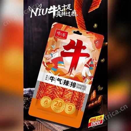 嘴巴香辣条香辣味燃辣面筋调味面制品休闲零食厂家直批招商代理