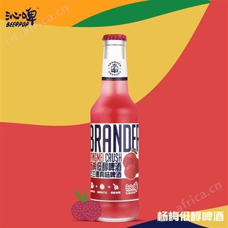 巴兰德真味荔枝低醇啤酒330ml招商代理酒类精酿