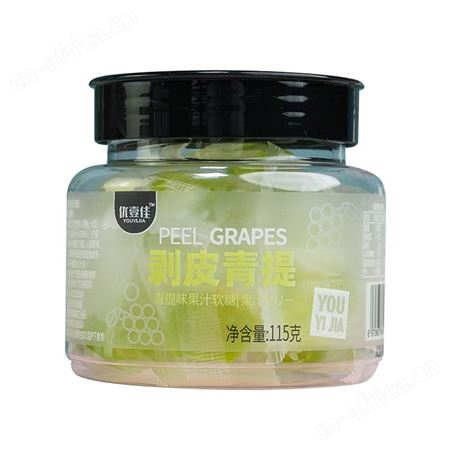 优壹佳剥皮果汁软糖混合口味115g代理扶持政策好
