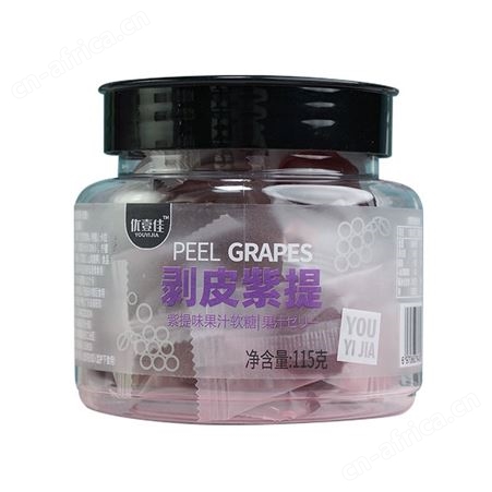 优壹佳剥皮果汁软糖混合口味115g代理扶持政策好