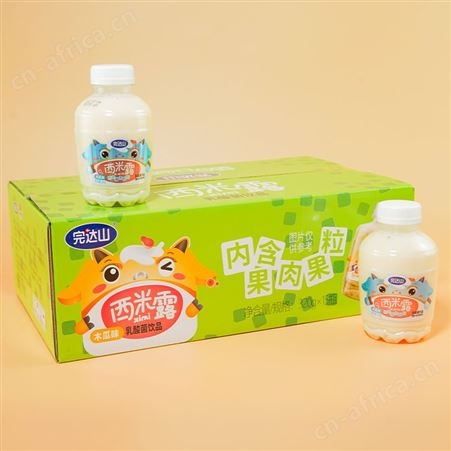 完达山椰奶味乳酸菌饮品箱装乳饮料西米露招商320g