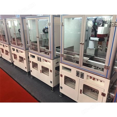 天络自动化机械设备容器自动生产线化妆品瓶子盖子毛刷组装线