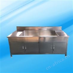 德满来 不锈钢全封门水池 厨房304商用水槽可支持定制