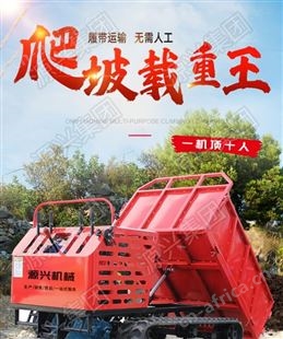 3吨履带爬山虎爬坡王全地形运输车果园柴油搬运车