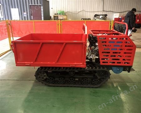 小型履带运输车工程农用 拖拉机山地果园自卸搬运车全地形