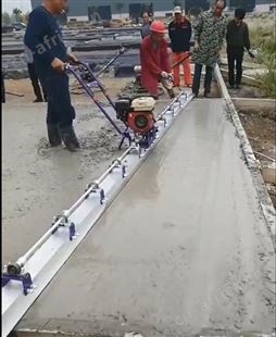 混凝土汽油振平尺 混泥土震动尺 水泥路面振捣尺 手扶式整平机