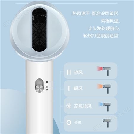 美的负离子吹风机电吹风加用大功率吹风筒 二类电商礼品