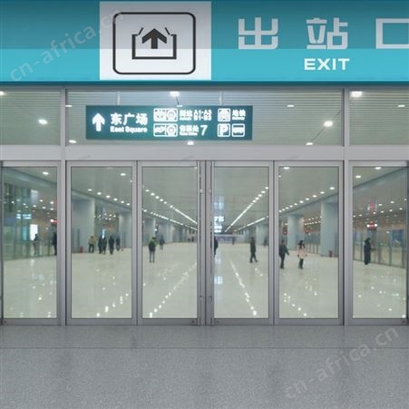 西安自动旋转门 地弹门设计安装