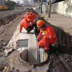 上海闵行梅陇镇污水管清洗管道破损非开挖光固化修复