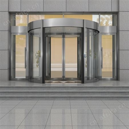 宝鸡两翼旋转门供应 自动旋转门厂家定制