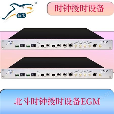 国产网络ptp时间同步服务器 授时主时钟 支持北斗GPS EGM