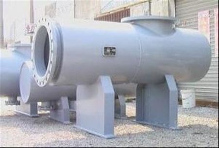 卧式角通除污器