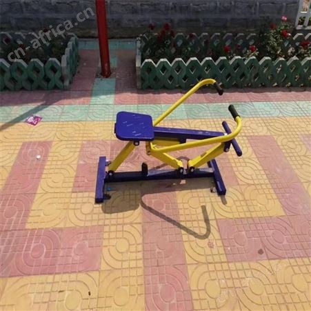 华丽体育厂家批发 社区公园广场中老年健身路径 钟摆转腰器室外健身器材