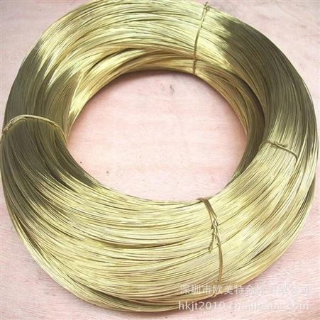 低铅C3604铅黄铜线 H62扁黄铜线 半硬c3604黄铜线 螺丝用黄铜线