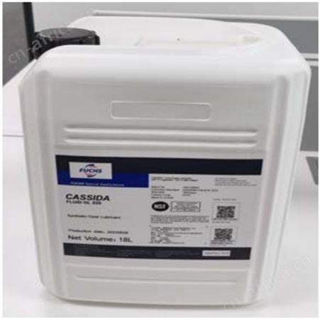 CASSIDA FLUID GL 150 加适达食品级齿轮油 18L包装 高温性能
