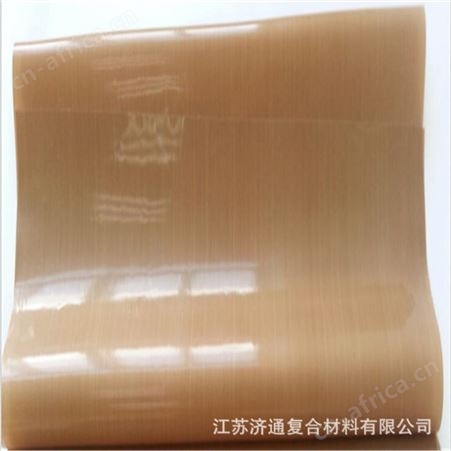 山东侨尔瑞厂家供应 浙江 聚四氟乙烯玻纤布 复合型材料 防水防油阻燃食品级