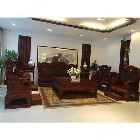 明清工匠中国古典红木家具网红酸枝大业千秋单价位沙发