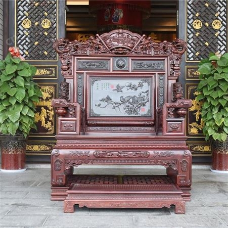 明清工匠中国古典红木家具网红酸枝大业千秋单价位沙发