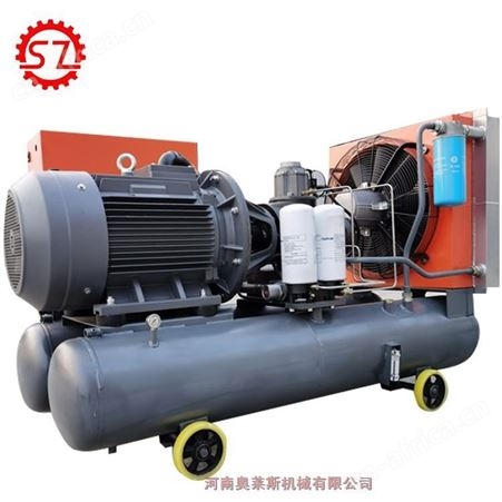 云南省镇原县三致移动空压机75KW金属矿用