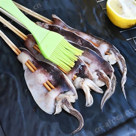 40g切片鱿鱼10000串 深水营养海鲜串串 铁板涮锅烧烤食材