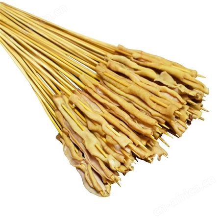 冷冻鸭肠串半成品 10cm铁板涮串鸭肠小吃 15000串起批