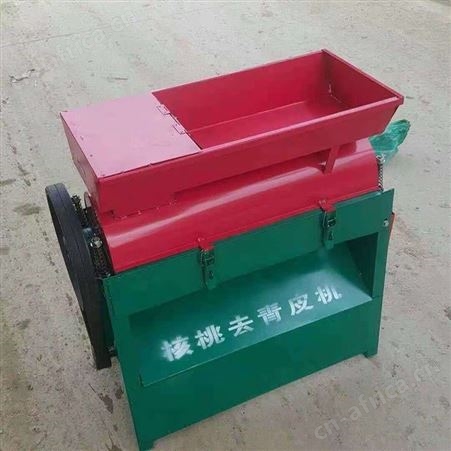 核桃去皮清洗机 脱皮机 卧式核桃脱壳机 60农用青核桃去皮机