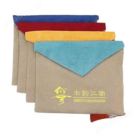 高档浴服汗蒸服收纳袋足浴桑拿美容院专用棉麻布袋浴袋可绣字logo