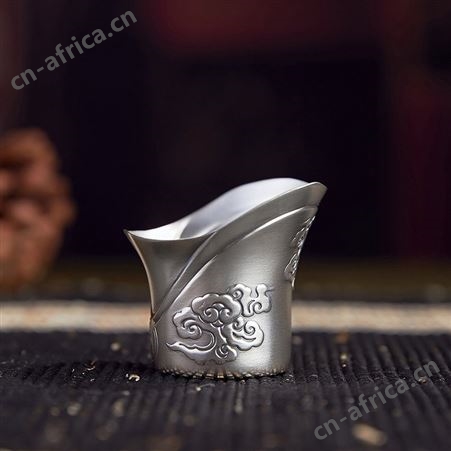 君子尊 银酒具套装纯手工银酒壶家用婚庆酒具酒器 白酒杯烈酒杯