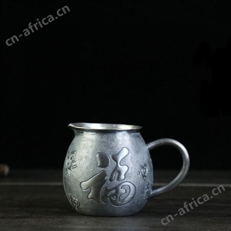 百福999纯银茶壶茶具套装家用足银泡茶壶手工银壶烧水壶礼品