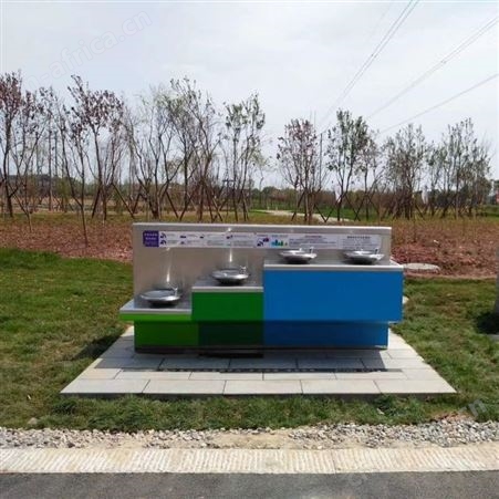 汇天下泉饮水设备景区景点四盘户外饮水台净化饮用水机