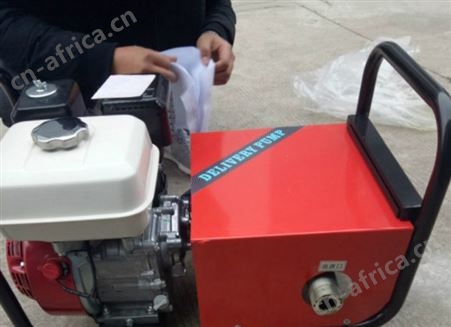 SSQ85消防输转泵 泡沫输送泵 便携式手抬四冲程单缸汽油机